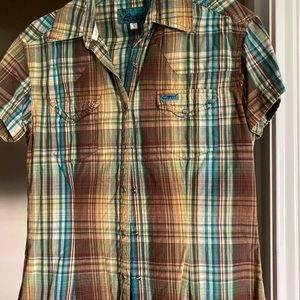 Cowgirl Hardware Plaid shirt